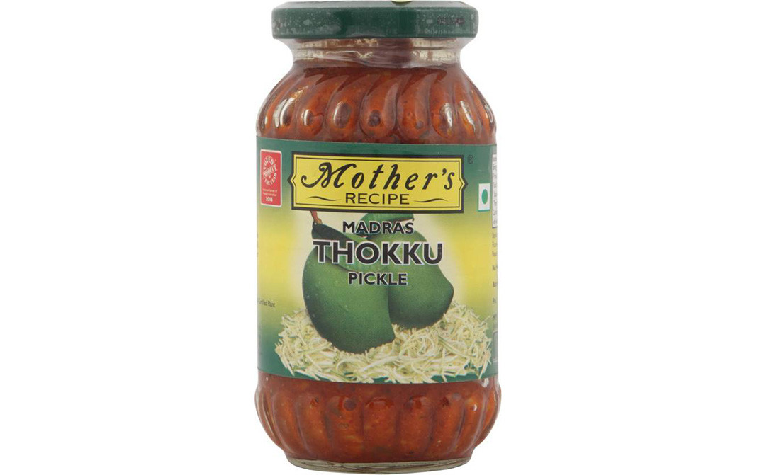 Mother's Recipe Madras Thokku Pickle  Glass Jar  300 grams
